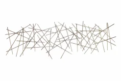 Wanddeko Metall 'Stick Together' 150x50x3,5cm