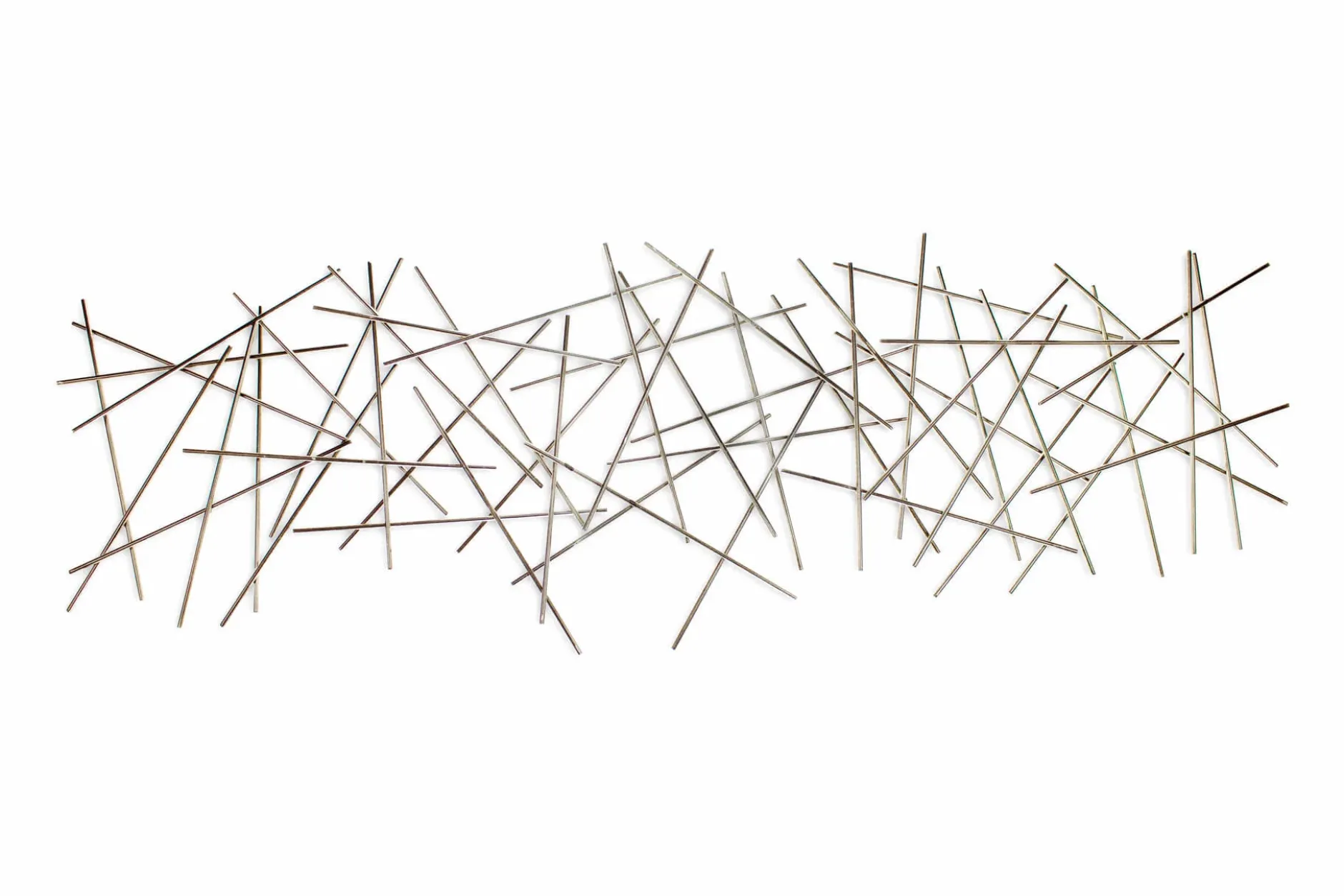 Wanddeko Metall 'Stick Together' 150x50x3,5cm