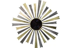 Wanddeko Metall 'Strahlenkranz' 110x110x5cm