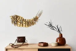 Wanddeko Metall 'Treasure of Pond' 70x34x10cm
