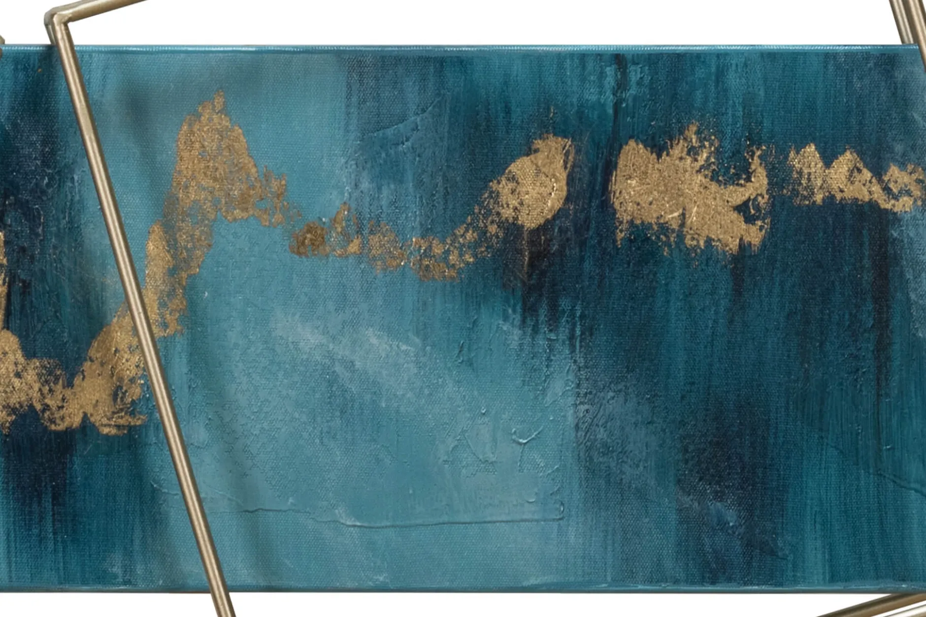 Wanddeko Metall 'Triton's Lifeblood' 120x40x6cm