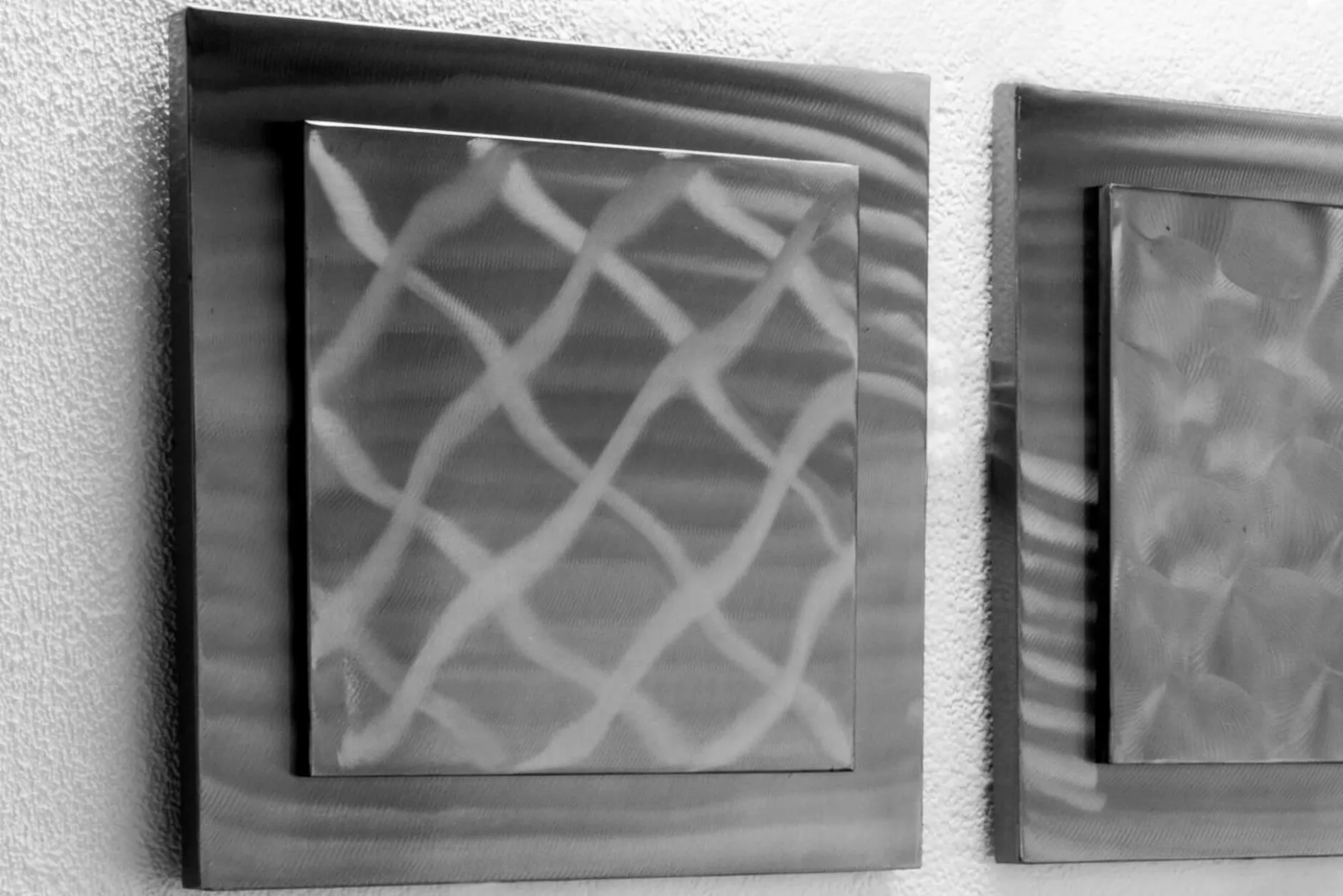 Wanddeko Metall 'Variety of Patterns' 74x74x3cm