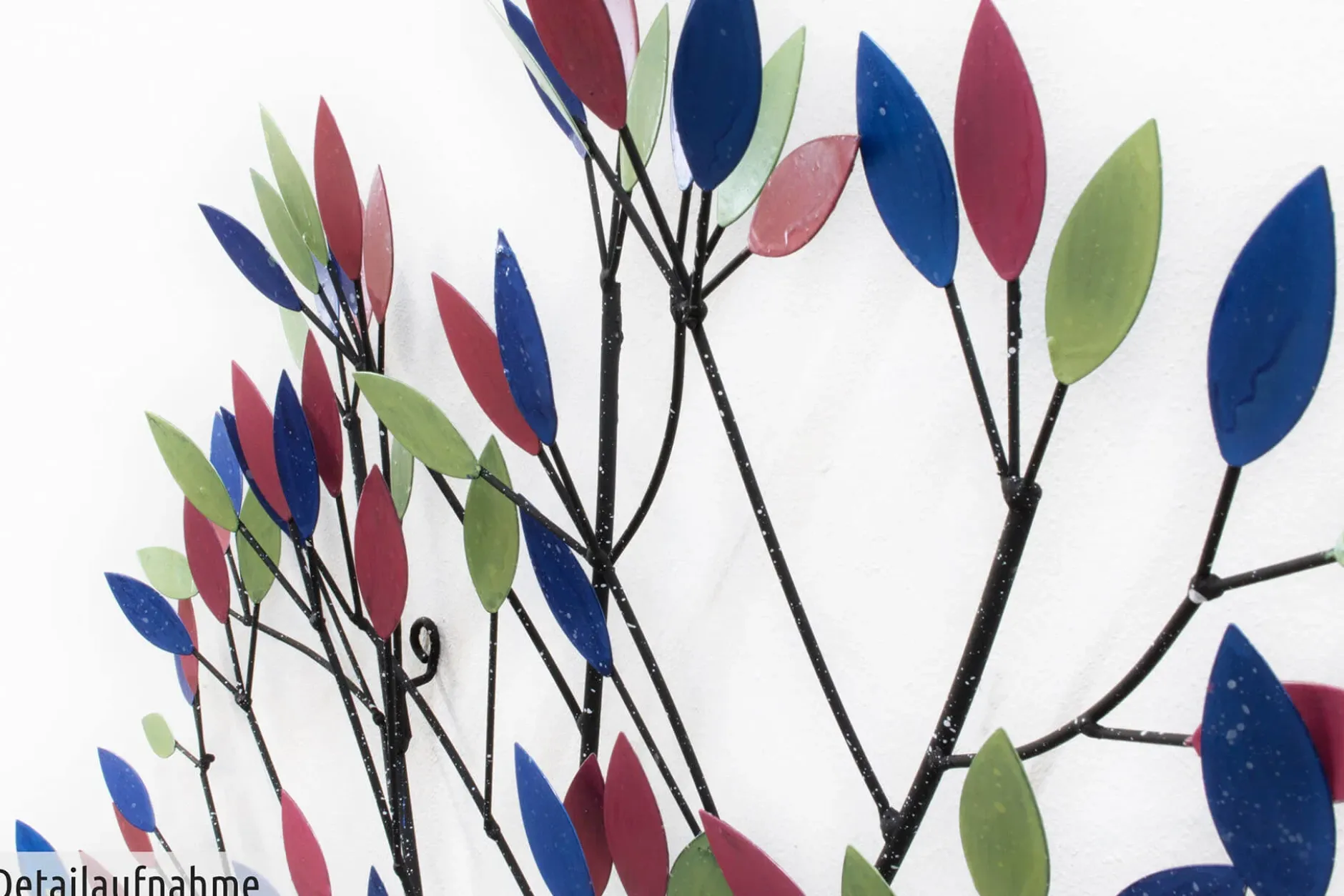 Wanddeko Metall 'Wild Growth' 102x76x11cm
