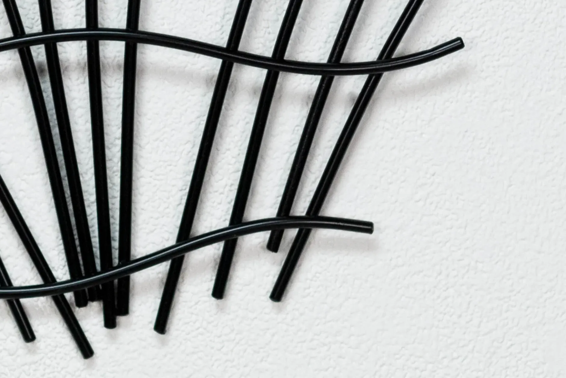 Wanddeko Metall 'Zarter Waldesschmuck' 78x60x3,5cm