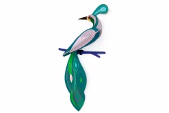 Wanddeko Papier 'Abstrakte Vogelform'
