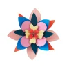 Wanddeko Papier 'Ausdrucksvolle Papierblüte'