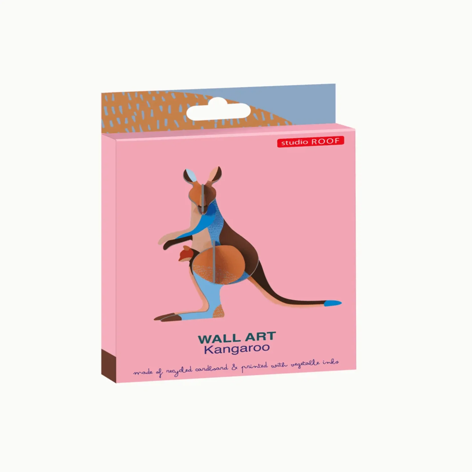 Wanddeko Papier 'Australischer Hüpfer'
