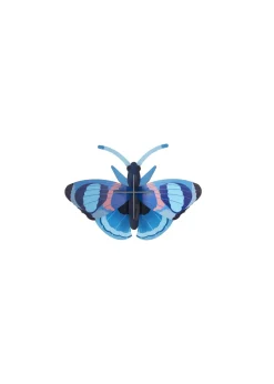 Wanddeko Papier 'Azur-Flug-Trio'