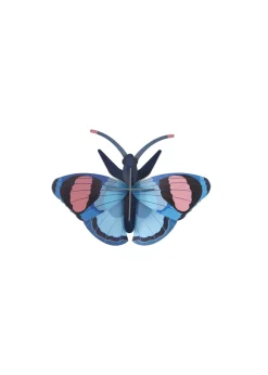 Wanddeko Papier 'Azur-Flug-Trio'