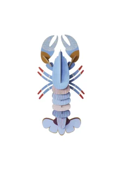 Wanddeko Papier 'Azur-Hummer'