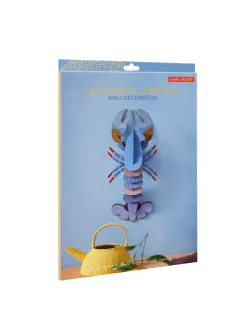 Wanddeko Papier 'Azur-Hummer'