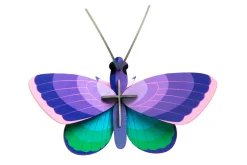 Wanddeko Papier 'Azur-Kupfer-Schmetterling'