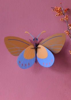 Wanddeko Papier 'Azur-Monarch'