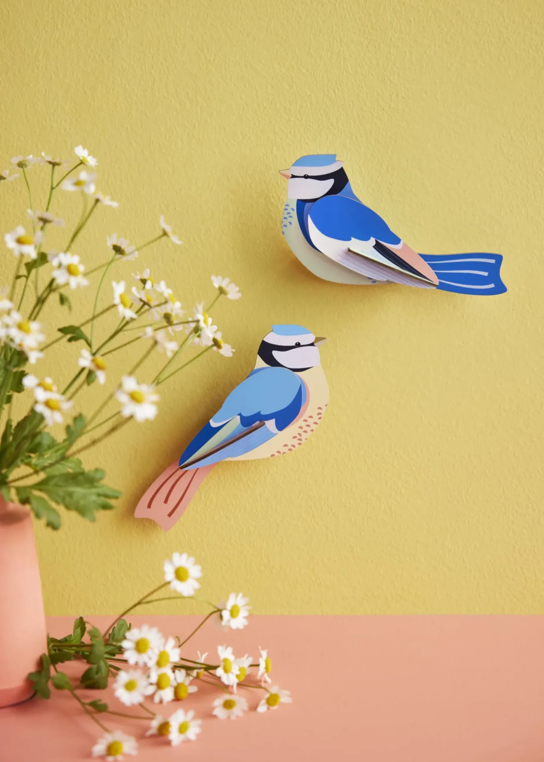 Wanddeko Papier 'Azurvogel'