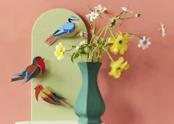 Wanddeko Papier 'Azurvogel'