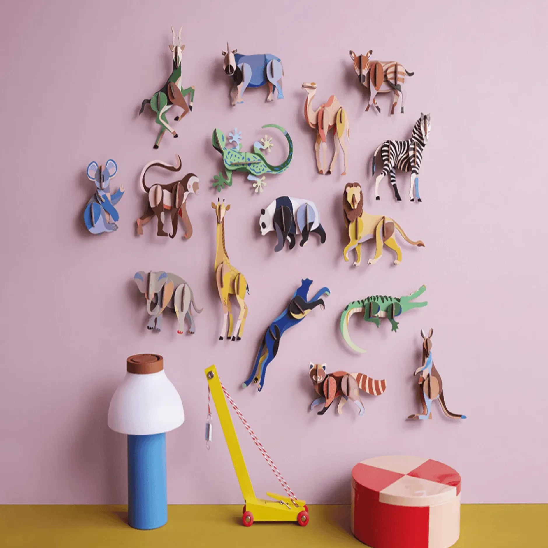 Wanddeko Papier 'Bernstein-Dünenkamel'