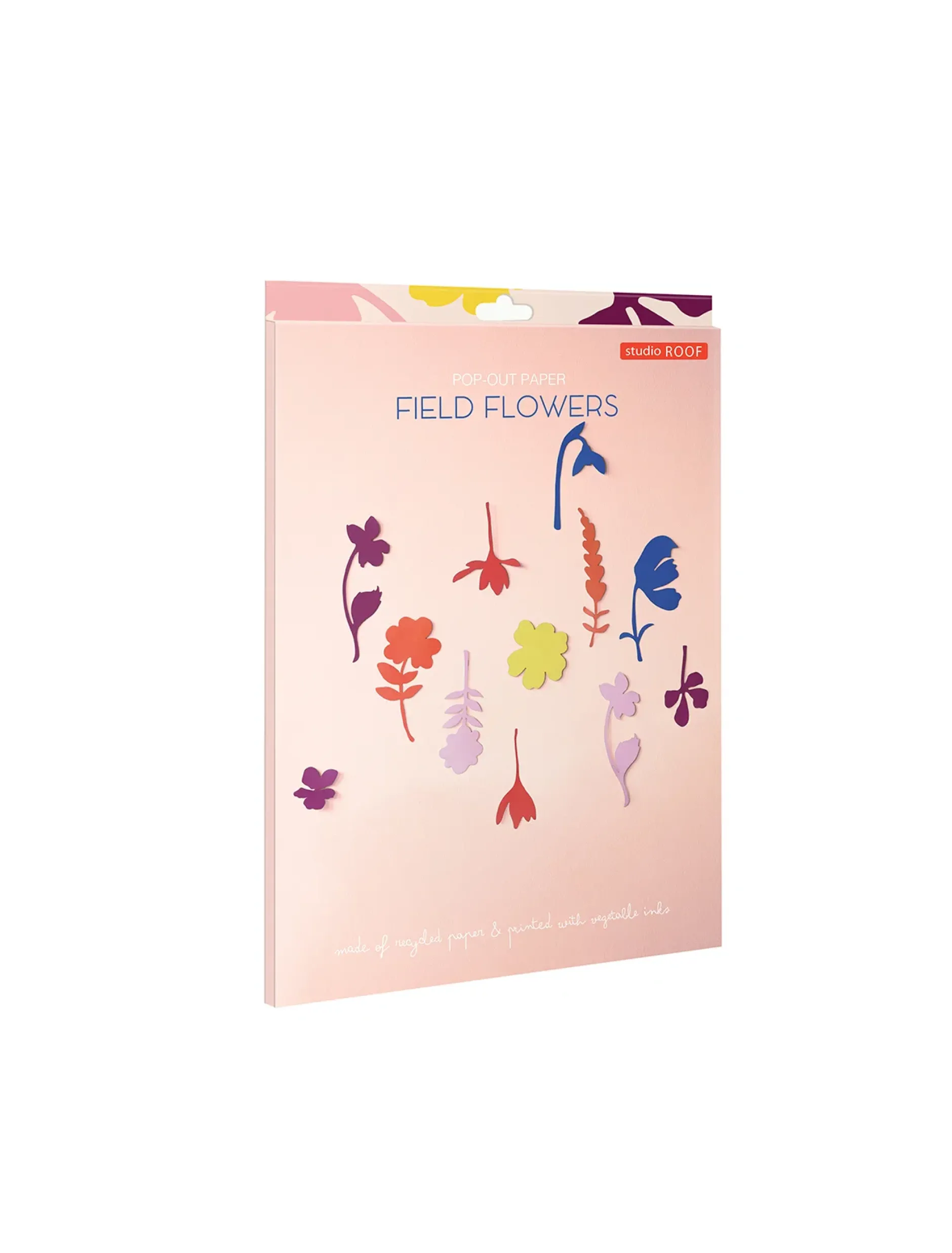 Wanddeko Papier 'Blumenfeld'