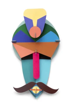Wanddeko Papier 'Casablanca-Maske'