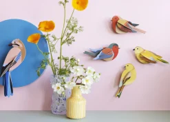 Wanddeko Papier 'Citrinella Pair'
