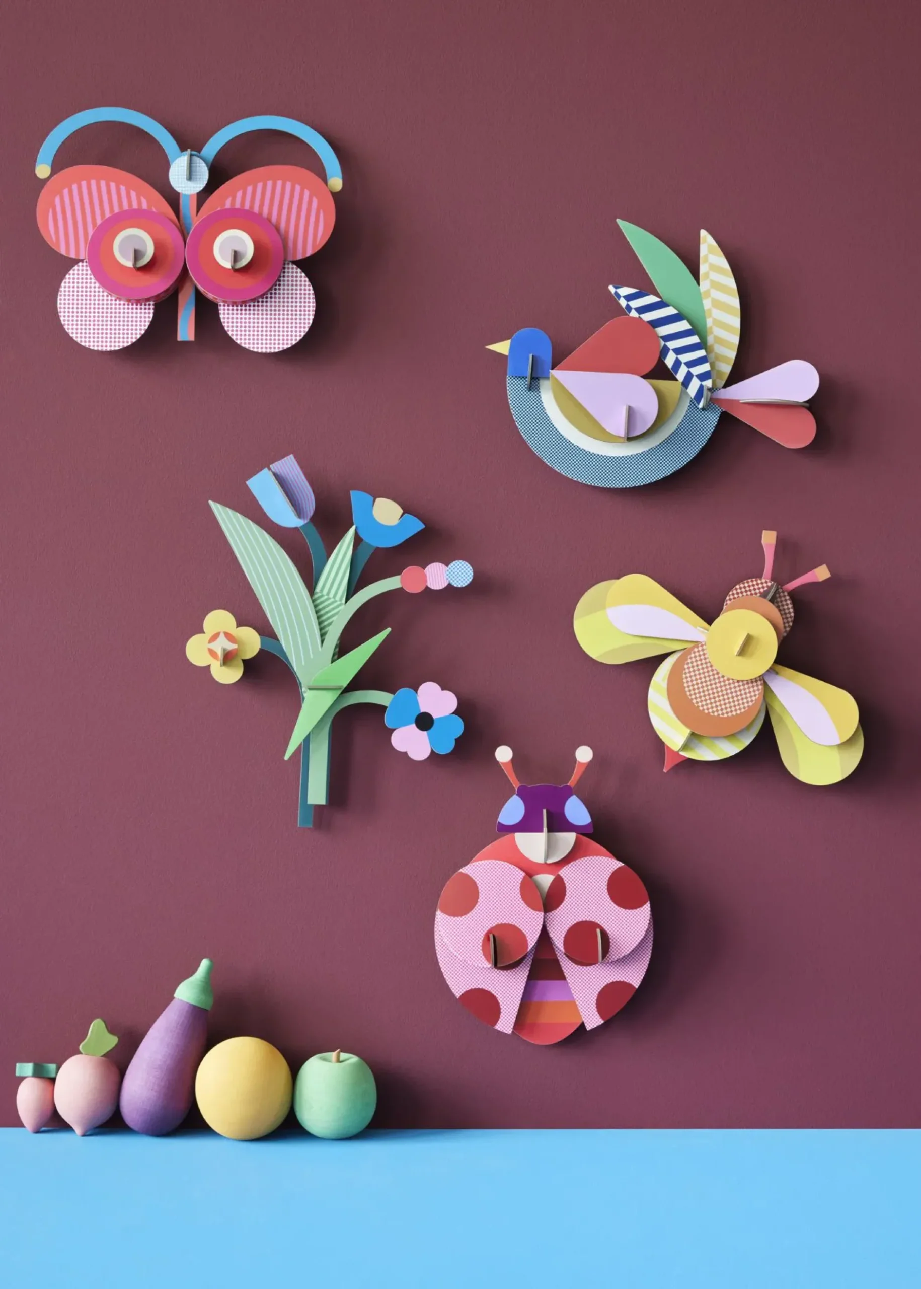 Wanddeko Papier 'Daisy Belle'