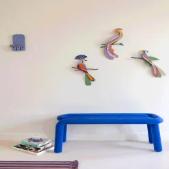 Wanddeko Papier 'Exotischer Vogel'