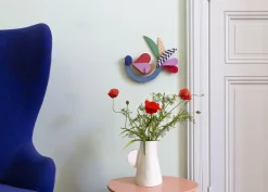 Wanddeko Papier 'Feathery Bird'