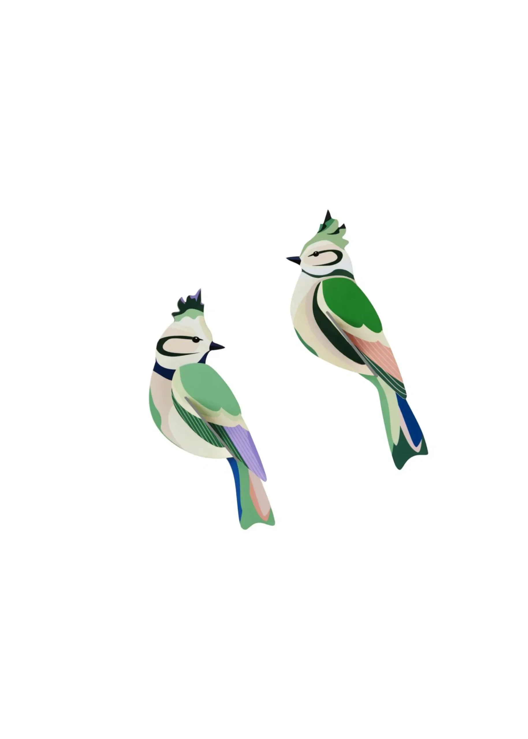 Wanddeko Papier 'Forest Crests'