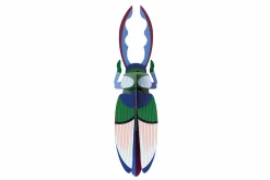 Wanddeko Papier 'Geweihkäfer'