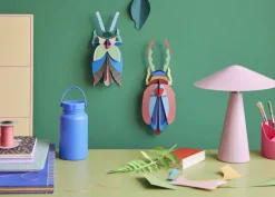 Wanddeko Papier 'Geweihkäfer mit Kamm'