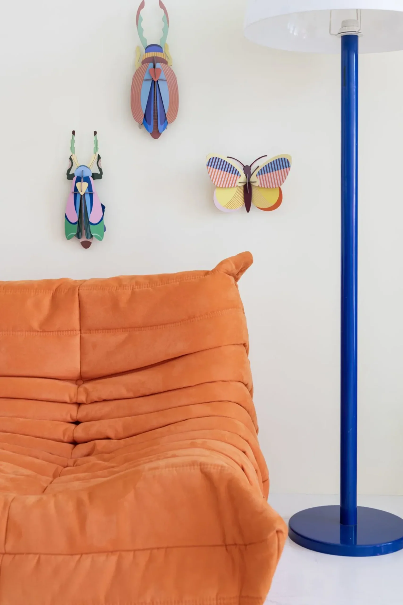Wanddeko Papier 'Geweihkäfer mit Kamm'