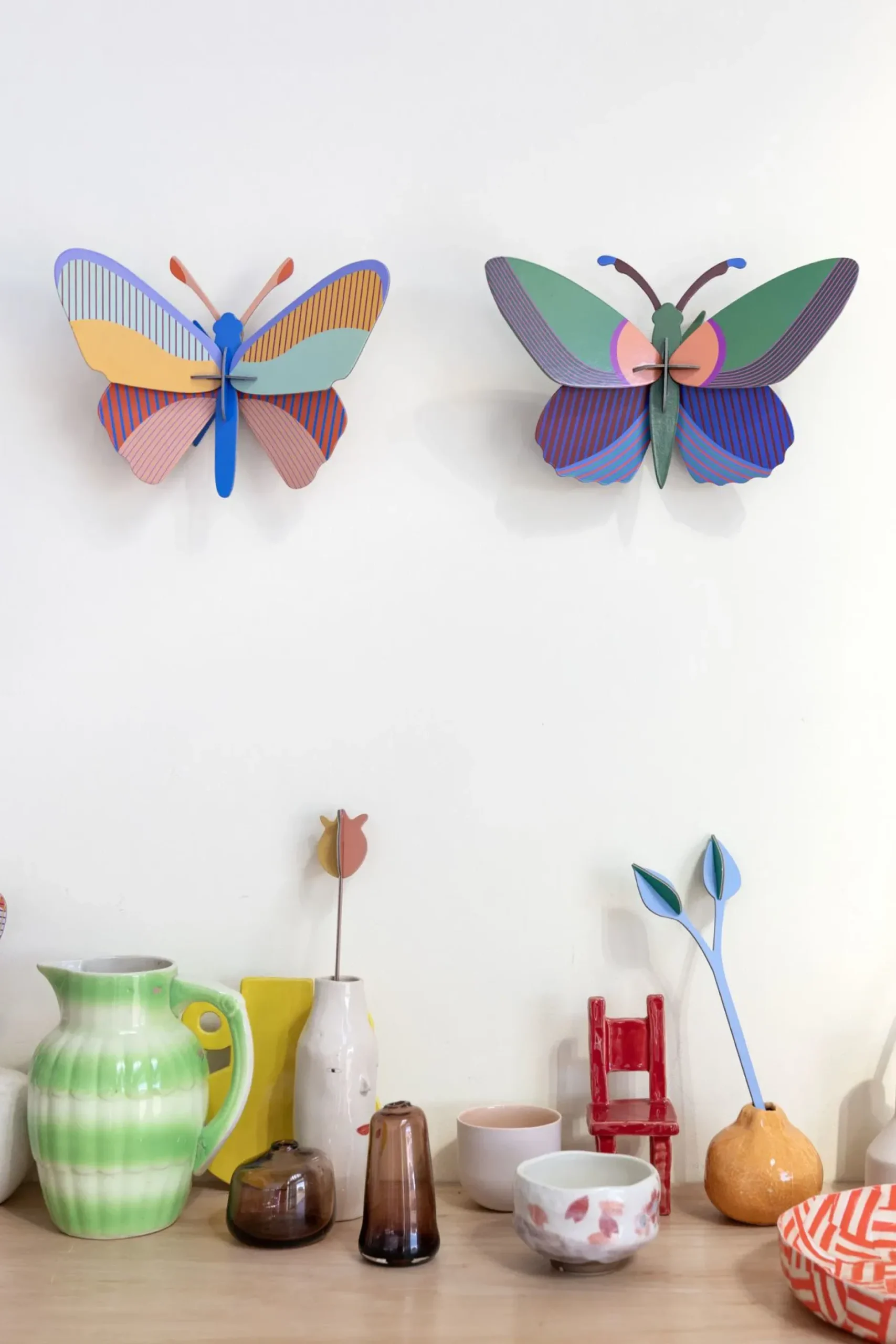 Wanddeko Papier 'Istic-Schmetterling'
