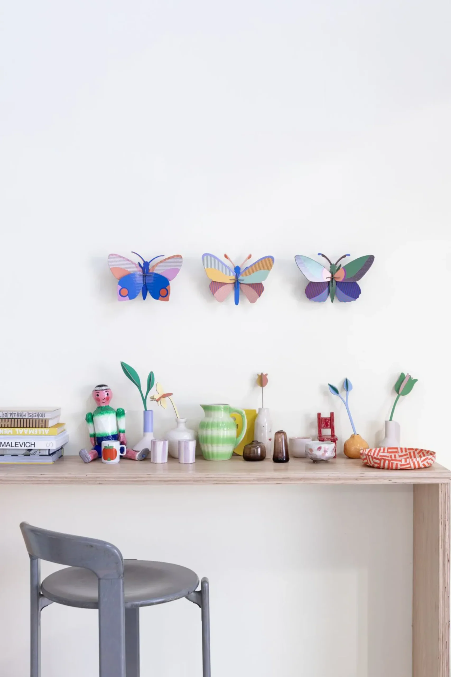 Wanddeko Papier 'Istic-Schmetterling'