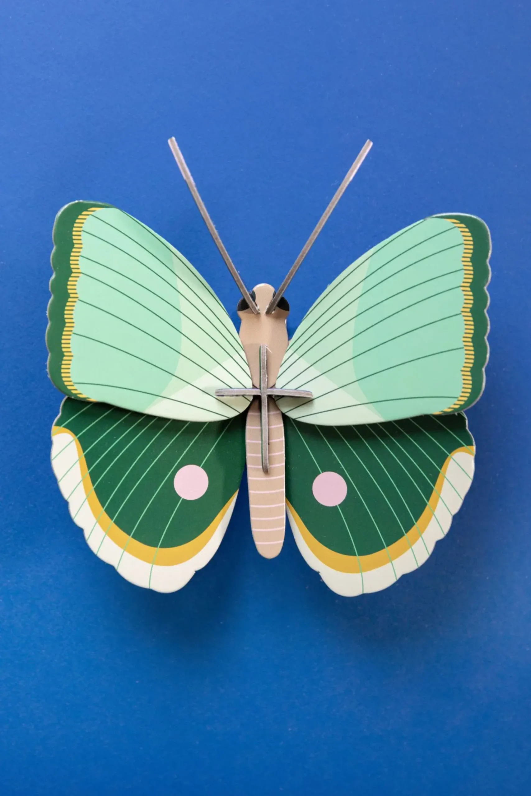 Wanddeko Papier 'Jade-Schmetterling'