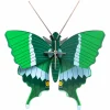 Wanddeko Papier 'Jade-Schmetterling'