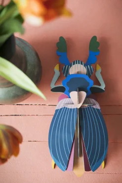 Wanddeko Papier 'Japanischer Käfer'