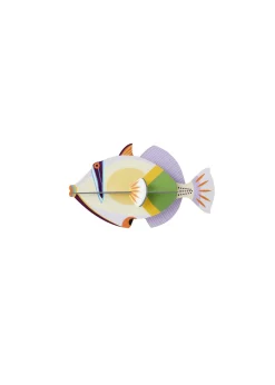 Wanddeko Papier 'Lagoon Triggerfish'