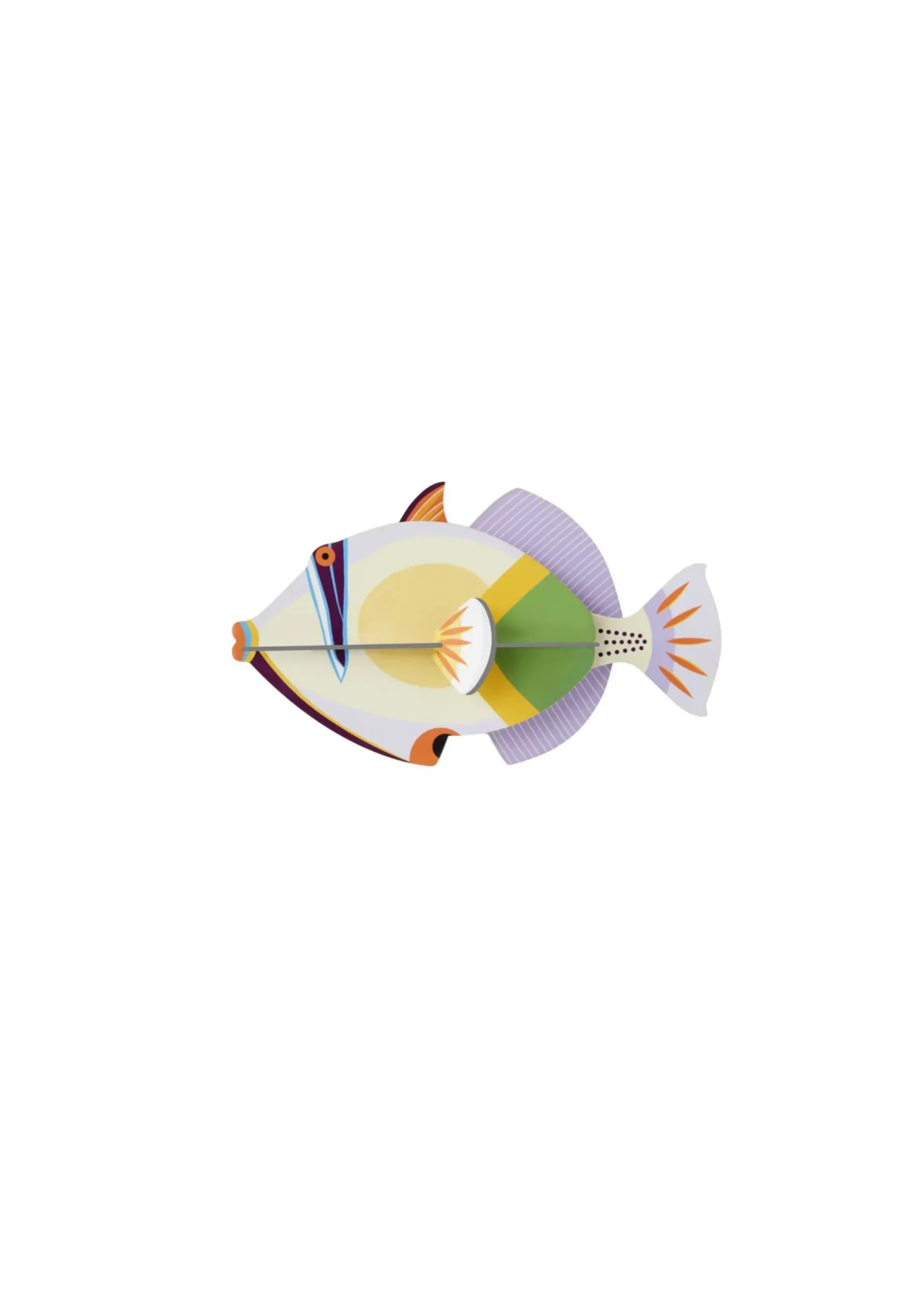 Wanddeko Papier 'Lagoon Triggerfish'
