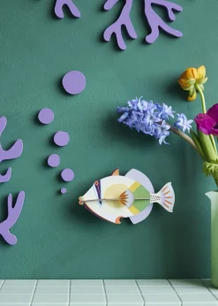 Wanddeko Papier 'Lagoon Triggerfish'