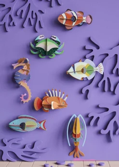 Wanddeko Papier 'Lagoon Triggerfish'