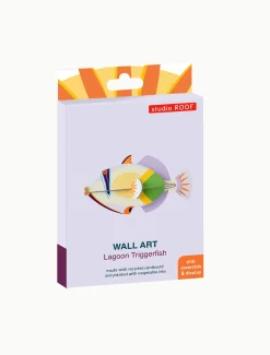 Wanddeko Papier 'Lagoon Triggerfish'