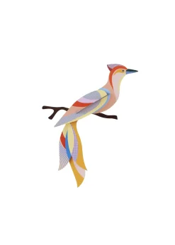 Wanddeko Papier 'Leuchtender Flügel'