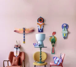 Wanddeko Papier 'Libelle'