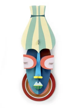 Wanddeko Papier 'Manhattan-Maske'
