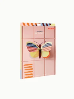 Wanddeko Papier 'Moderner Schmetterling'