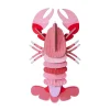 Wanddeko Papier 'Papier-Hummer'