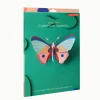 Wanddeko Papier 'Regenbogen-Flattern'