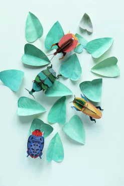 Wanddeko Papier 'Rüsselkäfer'