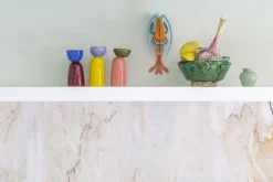 Wanddeko Papier 'Rustikaler Flusskrebs'