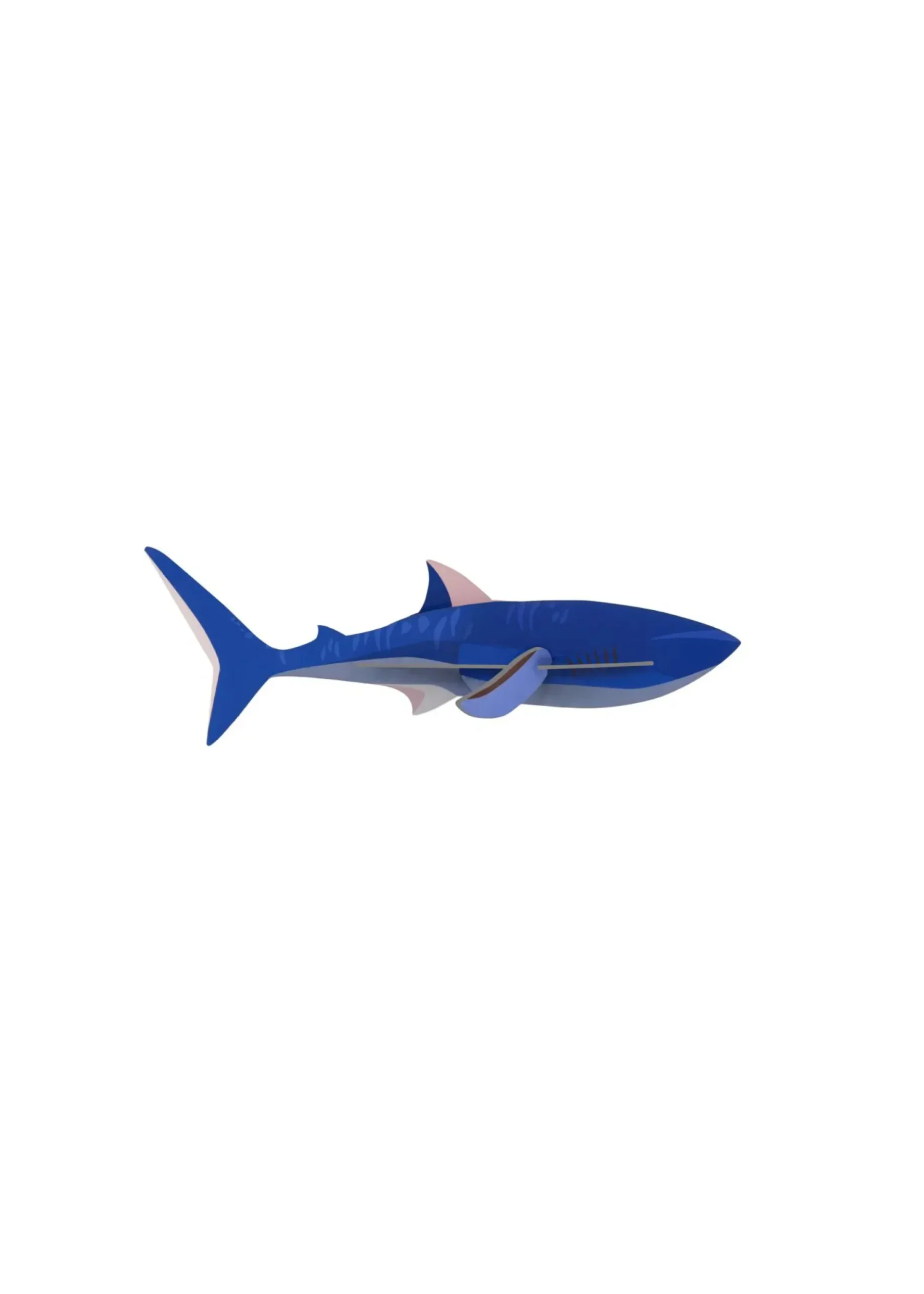 Wanddeko Papier 'Shark'