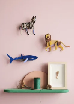 Wanddeko Papier 'Shark'